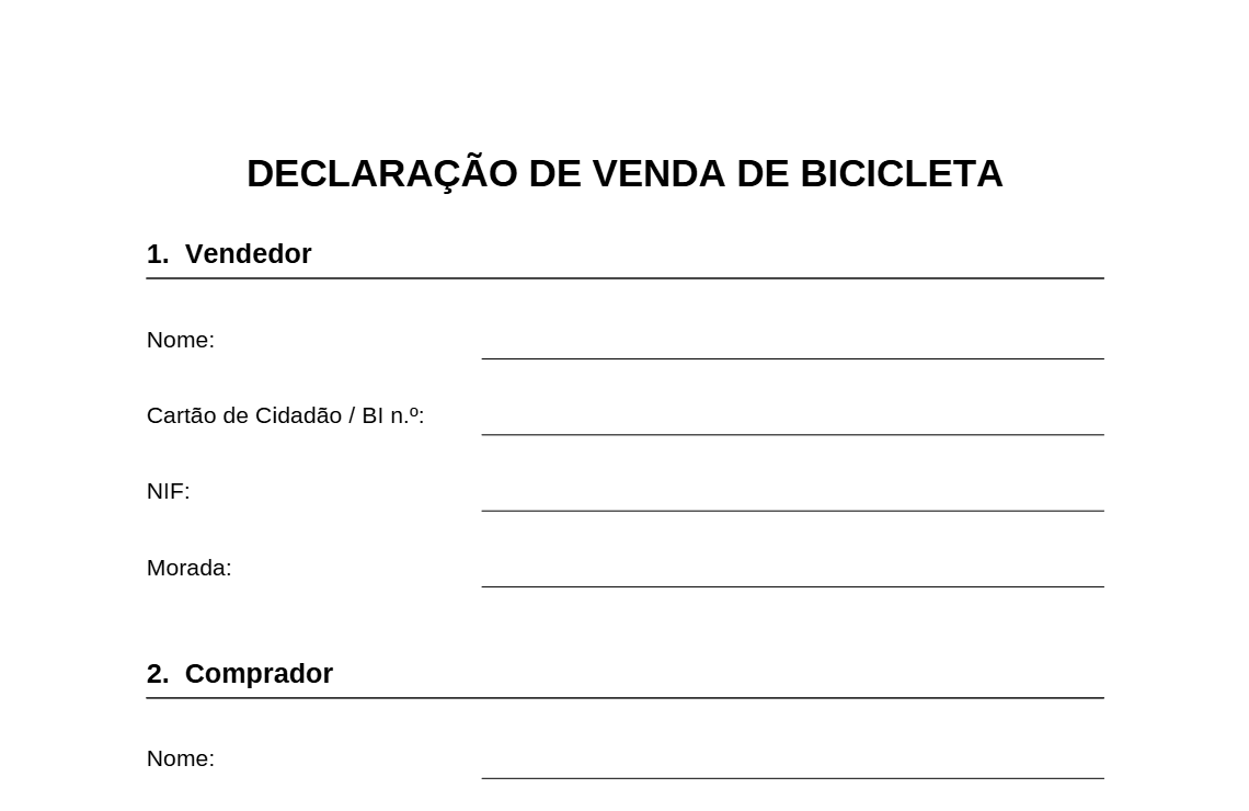 Aceitação da Declaração de Venda